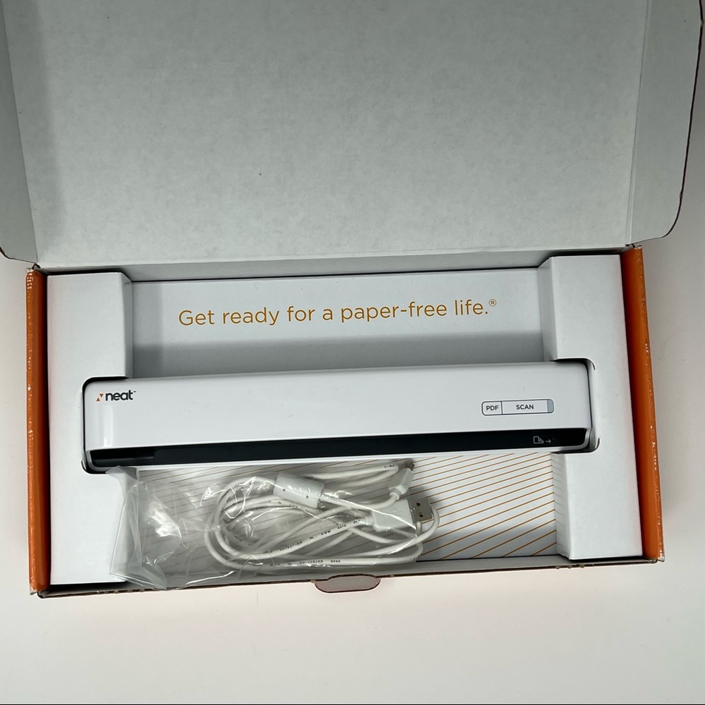 NeatReceipts Portable Scanner + Smart Organization Software-New-Premium Bundle.